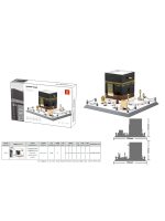 Wange 4226 Holy Kaaba Mosque Building Blocks Set – 446 Pieces Architectural Model Kit - 4226 - Image 2