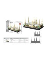Wange Prophet's Mosque Medina Building Blocks Set - 4228 - Image 2