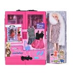 New Fashion Doll Set with Wardrobe & Dress-Up Accessories  HP-2201-1