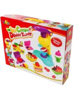 YiQis Ice Cream Double Twister Play Dough Set for Kids 8818A