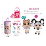 L.O.L. Surprise Hairgoals Makeover Doll Set with Capsule Case LM2623/BL 1170