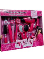 Pink deAO STS-H hairdressing beauty toy set BE2023 - Image 2