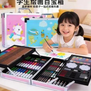 pink horse stationery set - 145-Piece Stationery Gift Set in