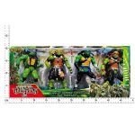 Teenage Mutant Ninja Turtles action figure set TM1202B-4