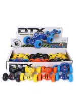 double action racing vehicles - 6-Pack Pull Back Off-Road Toy