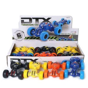 double action racing vehicles - 6-Pack Pull Back Off-Road Toy