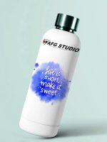 Custom Photo Water Bottle – Personalized Stainless Steel Bottle with Your Own Picture Print - Image 2