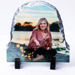 Custom Photo Printed Stone – Personalized Memorial Stone & Unique Keepsake Gift