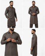 Custom Afghan Tailoring – Made-to-Measure Kameez & Shalwar Set, Grace Fabric