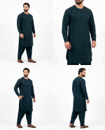 Custom Afghan Tailoring – Made-to-Measure Kameez & Shalwar Set, Grace Fabric - Image 4