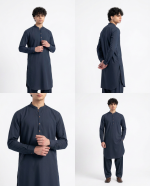 Custom Afghan Tailoring – Made-to-Measure Kameez & Shalwar Set, Grace Fabric - Image 2