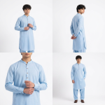 Custom Afghan Tailoring – Made-to-Measure Kameez & Shalwar Set, ASCO Fabric - Image 5
