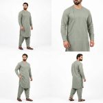 Custom Afghan Tailoring – Made-to-Measure Kameez & Shalwar Set, ASCO Fabric - Image 4