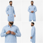 Custom Afghan Tailoring – Made-to-Measure Kameez & Shalwar Set, ASCO Fabric