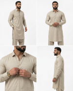 Custom Afghan Tailoring – Made-to-Measure Kameez & Shalwar Set, Nasib Al-Ameed Fabric - Image 5