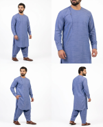 Custom Afghan Tailoring – Made-to-Measure Kameez & Shalwar Set, Nasib Al-Ameed Fabric - Image 3