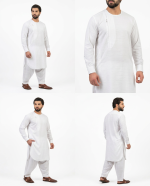Custom Afghan Tailoring – Made-to-Measure Kameez & Shalwar Set, Nasib Al-Ameed Fabric - Image 4