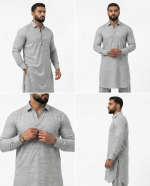 Custom Afghan Tailoring – Made-to-Measure Kameez & Shalwar Set, Nasib Al-Ameed Fabric - Image 2