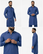 Custom Afghan Tailoring – Made-to-Measure Kameez & Shalwar Set, Royal Majesty Fabric