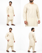 Custom Afghan Tailoring – Made-to-Measure Kameez & Shalwar Set, Royal Majesty Fabric - Image 3