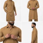 Custom Afghan Tailoring – Made-to-Measure Kameez & Shalwar Set, SHAMS AL NOOR Fabric