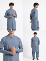 Custom Afghan Tailoring – Made-to-Measure Kameez & Shalwar Set, SHAMS AL NOOR Fabric - Image 4