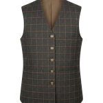Premium Kashmiri Line Fabric Waistcoat – Simple Elegant Design, Custom Tailored in Multiple Colors