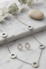 Roman Numeral Jewelry Set