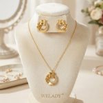 Welady Gold Jewelry Set