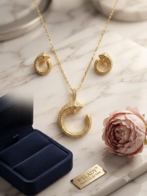 Welady Pavé Jewelry Set