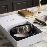Dior CD Leather Belt