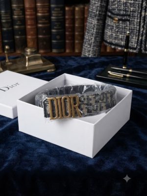 Dior Oblique Jacquard Belt