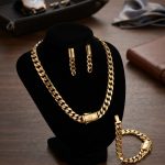 Cuban Link Jewelry Set