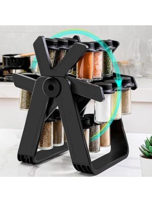 18 Jar Rotating Spice Rack - Zambeel