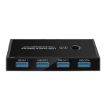 2 - in - 4 USB Switch Selector (USB 2.0) - Zambeel