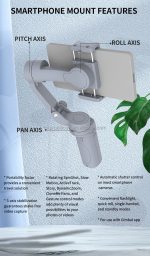 3 - Axis Handheld Gimbal - Zambeel