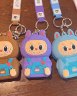 Labubu - AirPods Case with Keychain Strap
