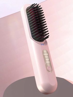 SmoothGlow Hair Straightening Comb