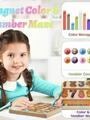Magnetic Bead Maze Board
