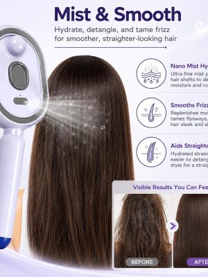 Electric Spray Retractable Air Cushion Comb