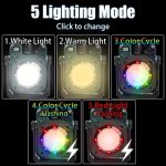 Multifunctional Rechargeable LED Work Light with Solar Panel & Magnet