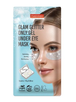 Purederm - Glam Glitter Gel Under Eye Mask