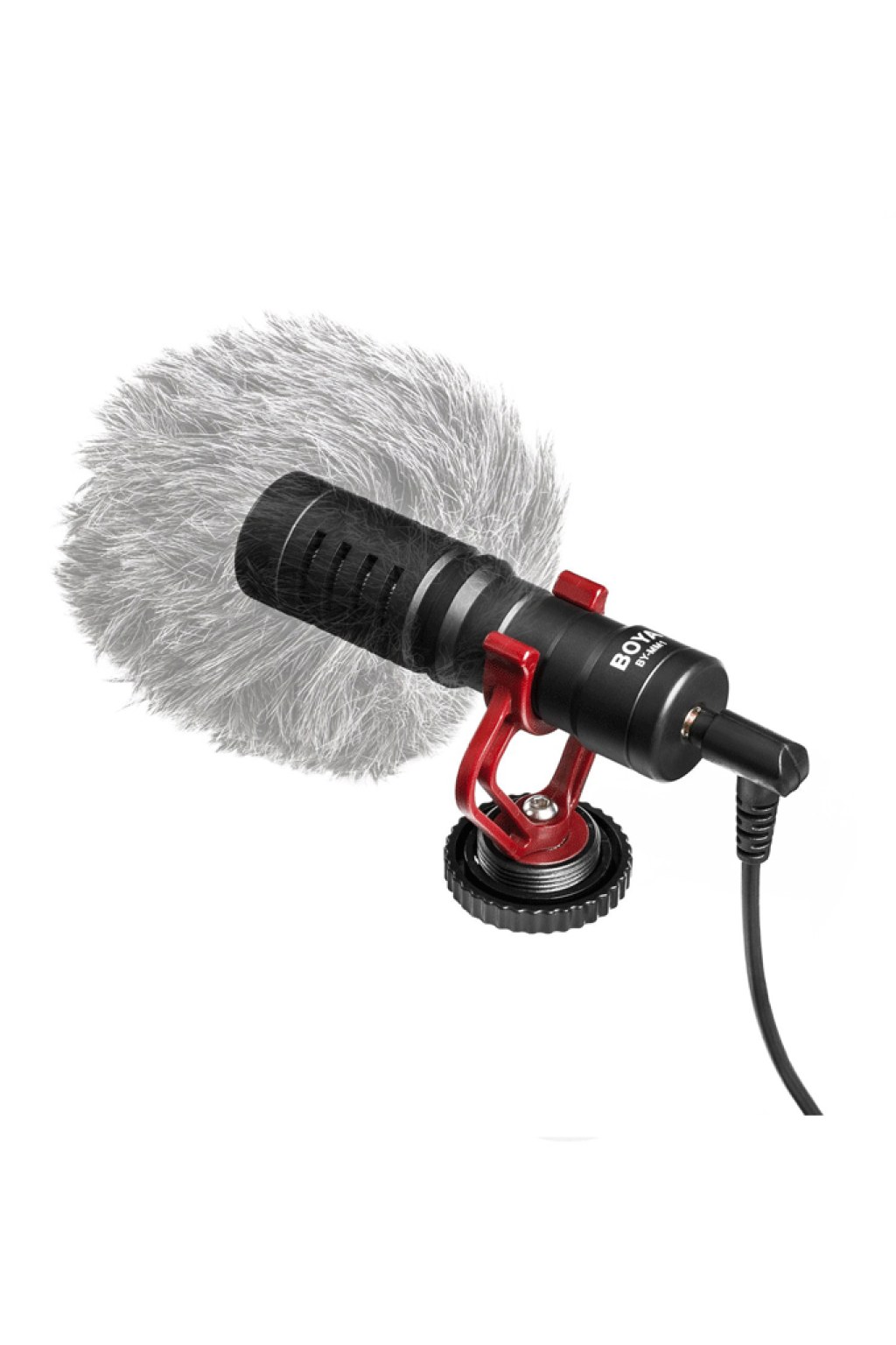 Boya-Universal-Cardioid-Microphone-BY-MM1-Black-2 Compact Directional Condenser Microphone