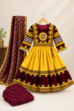 Afghan Kuchi Dress - ESRA UAE - Image 2