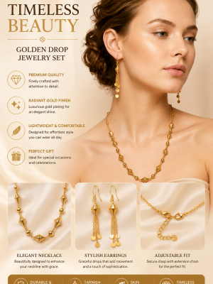 Elegant Bead Necklace Set