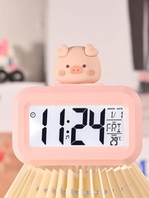 Cute Piggy Digital Clock-9.jpg