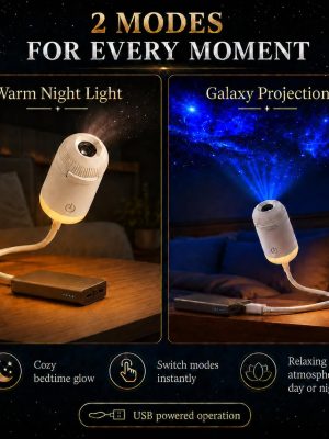 Portable Mini USB Starry Sky Projection Lamp