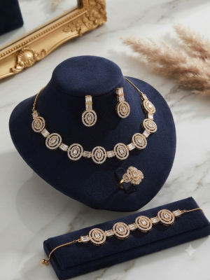 Elegant 4-Piece Jewelry Set