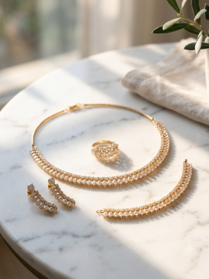 Luxury 4-Piece Jewelry Set