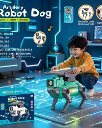 electronic robotic dog toy - Interactive Artillery Robot Dog